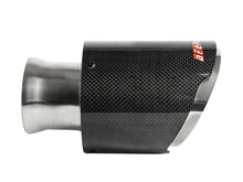 Load image into Gallery viewer, aFe MACH Force-XP 4-1/2in Carbon Fiber OE Replacement Exhaust Tips - 15-19 Dodge Charger/Hellcat - 49C32068-C