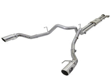 Load image into Gallery viewer, aFe MACHForce XP Exhaust Cat-Back SS-409 2017 Ford F-150 Raptor V6-3.5L (tt) w/ Polished Tips - 49-43045-P
