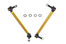 Load image into Gallery viewer, Whiteline 05+ Mustang Coupe 8cyl (Inc Shelby GT/ GT500) Front Swaybar Link Kit H/Duty Adj Steel Ball - KLC169