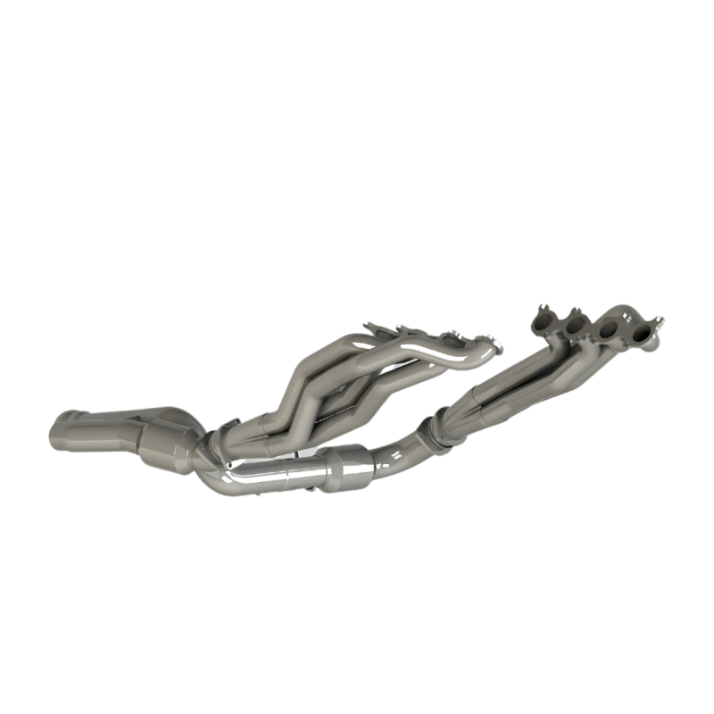 Kooks 22+ Ford F-150 Raptor R 5.2L 4V. 1-7/8in. Headers and GREEN Catted Connections - 1372H430