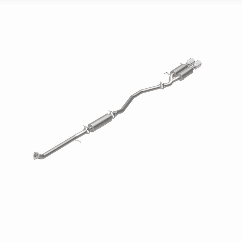 MagnaFlow CatBack 17-18 Honda Civic L4 1.5LGAS Dual Exit Polished Stainless Exhaust - 19420
