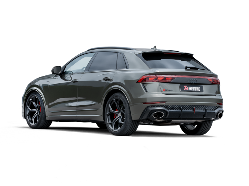 Akrapovic 2025 Audi RSQ8 Evolution Race Line Exhaust System Titanium (link pipe CO-AU/T/5 required) - S-AU/T/3H