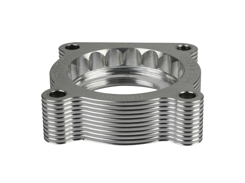 aFe 07-12 Dodge 1500 / 07-12 Dodge Dakota V6 3.7L Silver Bullet Throttle Body Spacer - Silver - 46-32010