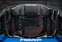 Load image into Gallery viewer, MBRP 18-20 Ford Mustang GT 2.5in Black Coated Non Active Dual Axle Back Exhaust - 4in Dual Wall Tips - S7211BLK