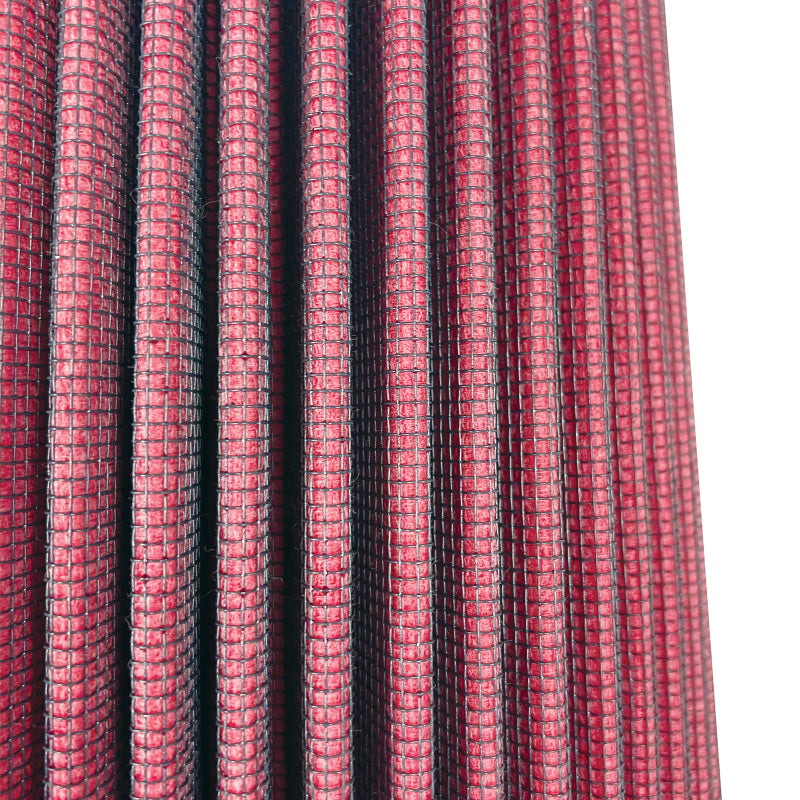 Injen 8-Layer Oiled Cotton Gauze Air Filter 5in Flange ID 8in Base/ 7.9in Height/ 5.3in Inertia Top - X-1116-BR