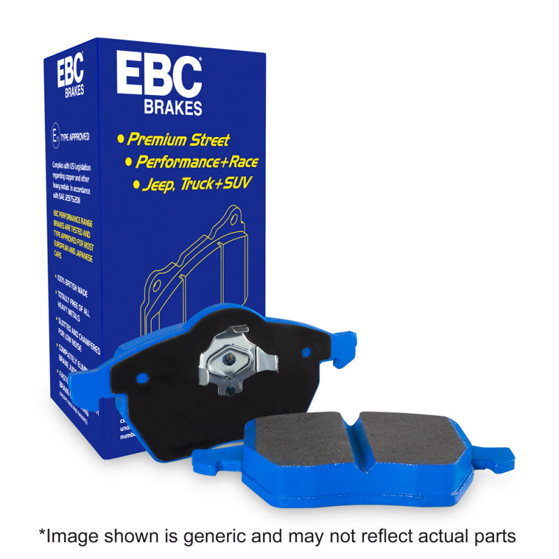 EBC 2020+ Chevrolet Corvette (C8) Stingray 6.2L Bluestuff Rear Brake Pads - DP53111NDX
