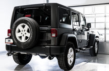 Load image into Gallery viewer, AWE Tuning 07-18 Jeep Wrangler JK/JKU 3.6L Tread Edition Axle-Back Dual Exhaust - Chrome Silver Tips - 3015-32003