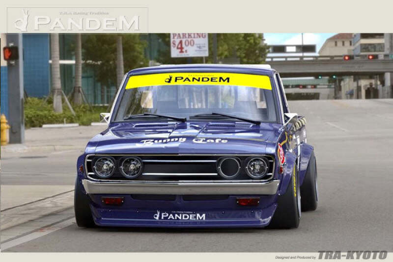 GReddy 73-79 Datsun 620 2-Door Pandem Front Over-Fenders - 17020652
