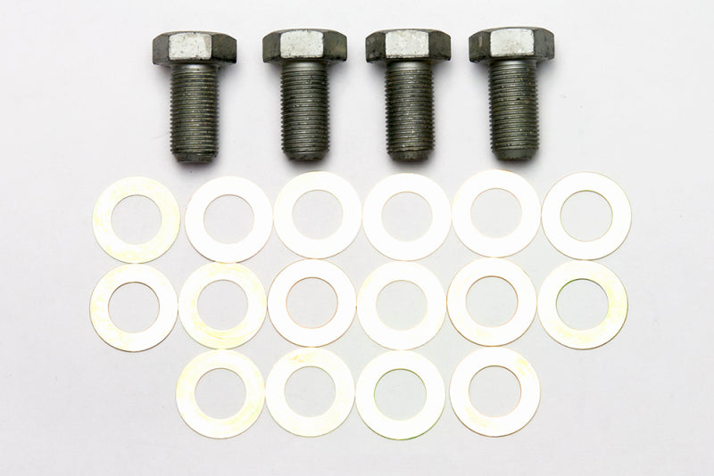 Wilwood bolt kit BRACKET/SPINDLE cpp drop spindle 5/8-18X1.25 LG hhcs W/WASHERS 4 pack - 230-10780