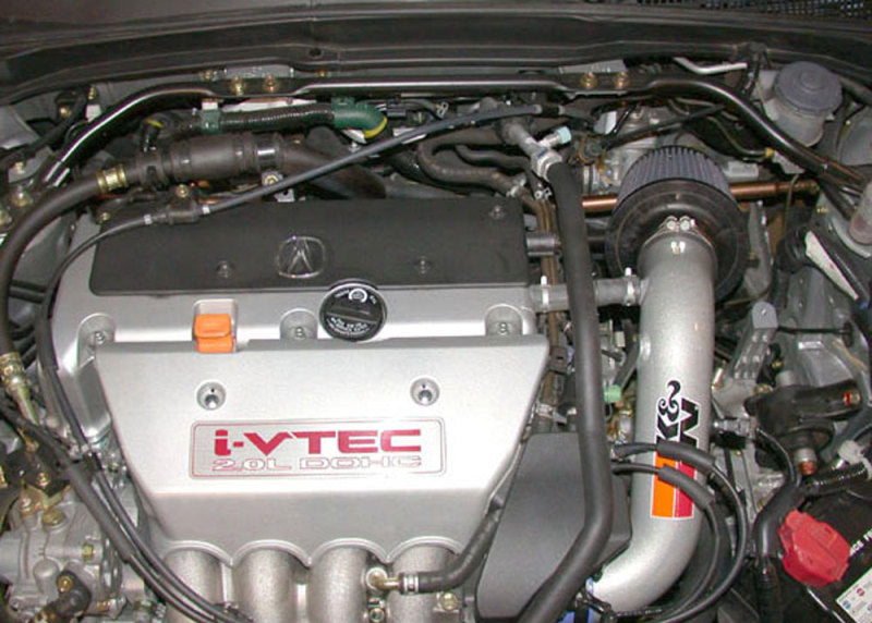 K&N 02 Honda Civic Si Polished Typhoon Short Ram Intake - 69-1009TP