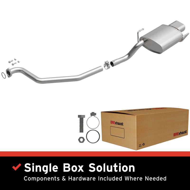 BRExhaust 10-13 Acura MDX 3.7L Direct-Fit Exhaust Muffler Kit - 108-0110