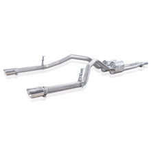 Load image into Gallery viewer, Stainless Works Chevy Silverado/GMC Sierra 2007-16 5.3L/6.2L Exhaust Y-Pipe Under Bumper Exit - CT14CBUBY