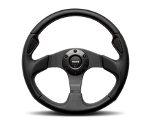 Load image into Gallery viewer, Momo Jet Steering Wheel 350 mm - Black AirLeather/Black Spokes - JET35BK0B