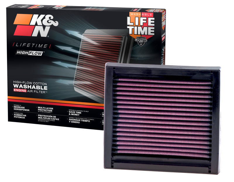 K&N Replacement Air Filter NISSAN MARCH;MICRA 1.0,1.3 - 33-2060