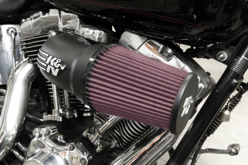 K&N 01-17 Harley-Davidson Softail / Dyna FI Performance Air Intake System - 57-1137