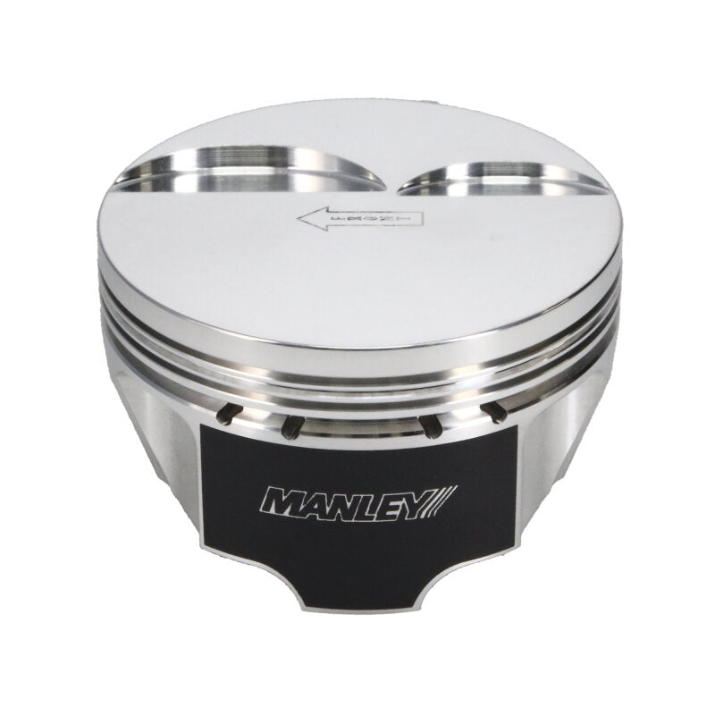 Manley Chevrolet LS Piston Set - 4.010in Bore 1.304in CH, -4.00 CC - 562510CE-8