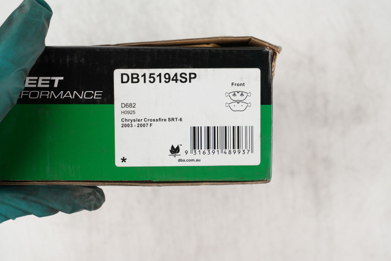 DBA 04-06 Audi TT Quattro 3.2L SP Performance Front Brake Pads - DB15194SP