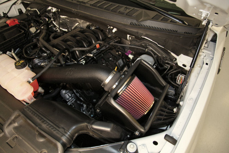 K&N 15-16 Ford F150 V8-5.0L AirCharger Performance Intake Kit - 63-2591