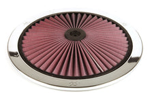 Load image into Gallery viewer, K&amp;N X-Stream Top Filter X-Stream 14 inch OD Chrome - 66-1401XP