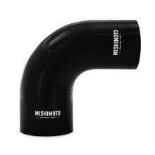 Load image into Gallery viewer, Mishimoto Silicone Reducer Coupler 90 Degree 3in to 3.75in - Black - MMCP-R90-30375BK