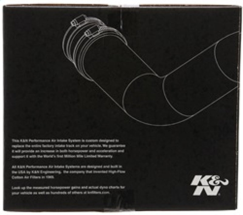 K&N 2017 Ford F150 Ecoboost V6-3.5L F/I Performance Air Intake Kit - 57-2599