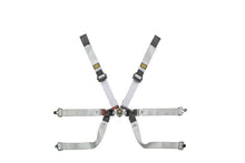 Load image into Gallery viewer, OMP Safety Harness One-D 2In Formula - Black/White (Fia 8853-2016) - DA0-0104-A01-076