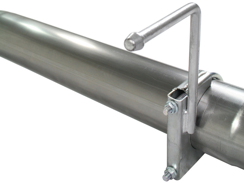 aFe MACHForce XP 4in DPF-Back SS Exhaust 5/07-10 GM Diesel Trucks V8-6.6L (td) LMM - 49-44004