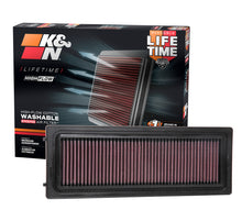 Load image into Gallery viewer, K&amp;N 2016 Alfa Romeo Giulia L4-2.0L F/I Replacement Drop In Air Filter - 33-3071