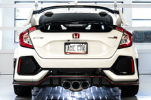 Load image into Gallery viewer, AWE Tuning 2017+ Honda Civic Type R Track Edition Exhaust w/Front Pipe &amp; Triple Chrome Silver Tips - 3020-52000