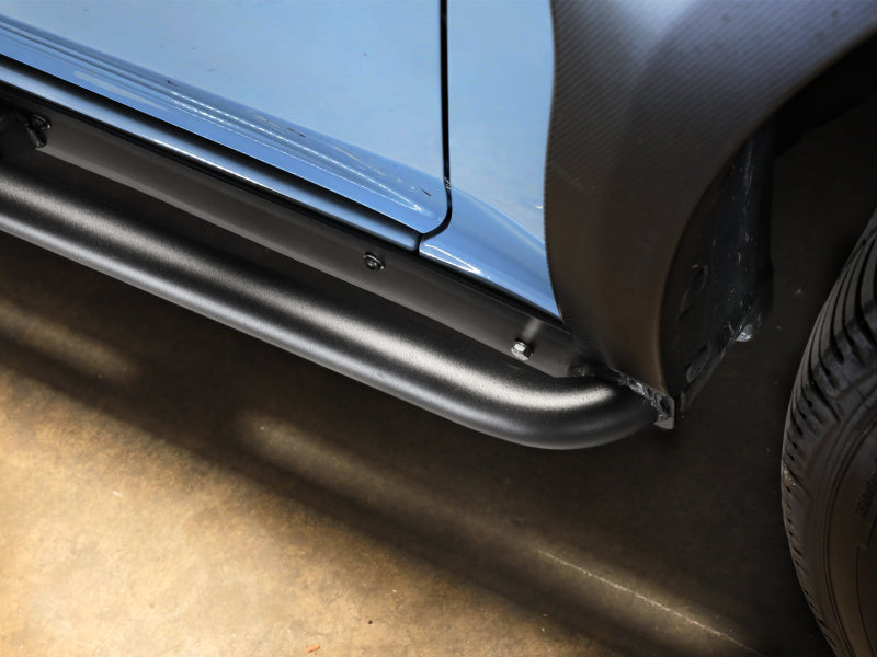 aFe POWER 18-23 Subaru Crosstrek Terra Guard Off-Road Sliders - Black - 79-27019
