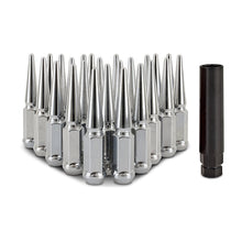 Load image into Gallery viewer, Mishimoto Mishimoto Steel Spiked Lug Nuts M14 x 1.5 24pc Set Chrome - MMLG-SP1415-24CH