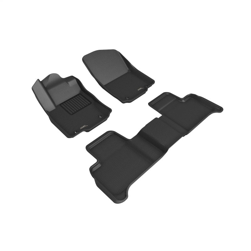 3D MAXpider 12-19 Mercedes-Benz GLS/AMG GLS63 /GL 63 AMG / ML-CLASS/ML63 AMG Kagu Black Full Set - L1MB02901509