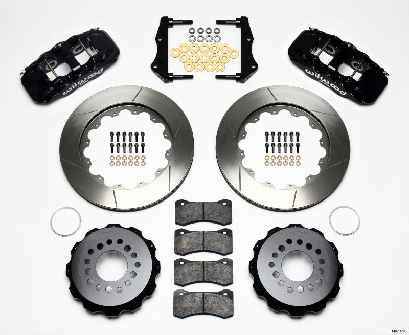 Wilwood AERO4 Rear Kit 14.25in 2006-10 Magnum/Challenger/Charger/300C - 140-11765