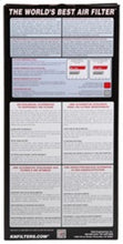 Load image into Gallery viewer, K&amp;N 97-10 Dodge Dakota / 98-03 Durango / 06-09 Mitsubishi Raider Drop In Air Filter - 33-2175
