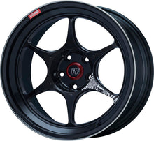 Load image into Gallery viewer, Enkei PF06 18x7.5 5x100 48 Offset 75mm Bore Black Machined Wheel - 545-875-8048BKM