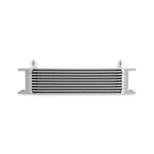 Load image into Gallery viewer, Mishimoto Universal -8AN 10 Row Oil Cooler - Silver - MMOC-10-8SL