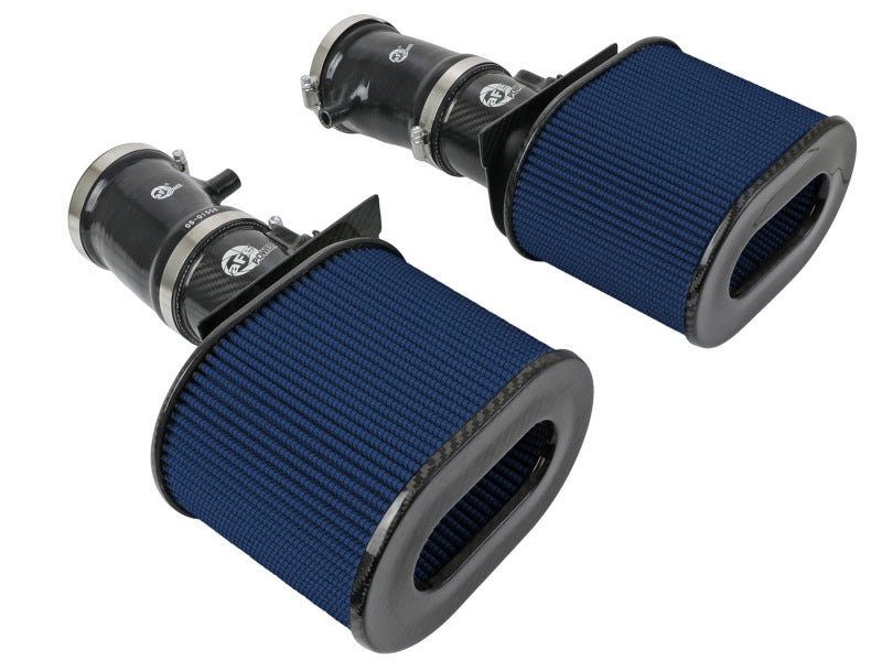 aFe 15-19 Lamborghini Huracan V10-5.2L Track Series Intake System w/ Pro 5R Filter - 57-10012R