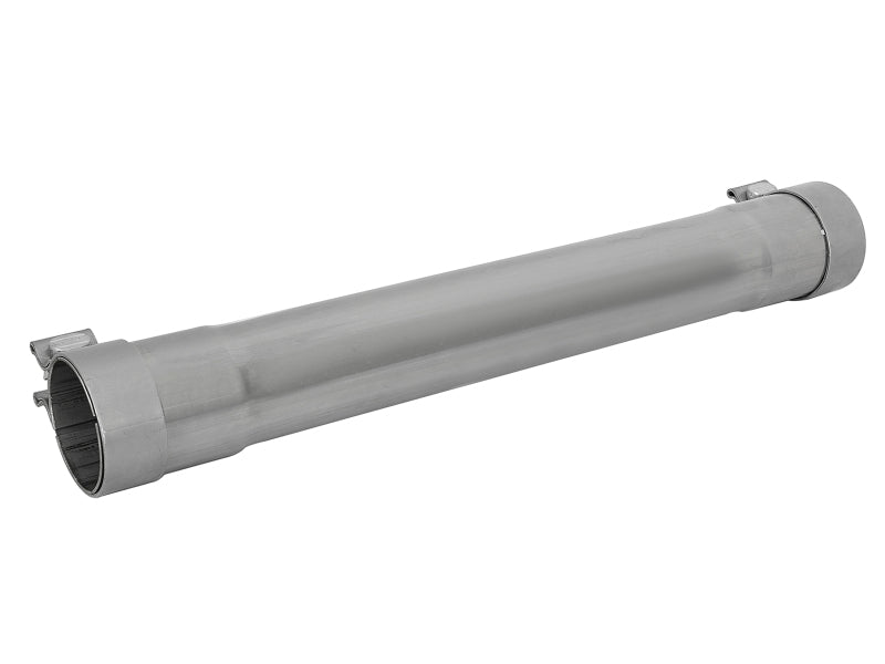 aFe MACH Force-Xp 409 SS Muffler Pipe 2.5in. Inlet/Outlet / 14in. Body / 20in. Length - 49M00035