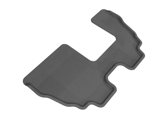 3D MAXpider 2007-2013 BMW X5 E70 Kagu 3rd Row Floormats - Black - L1BM05131509