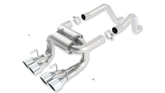 Borla 06-12 Chevrolet Corvette Z06/ZR1 6.2L/7.0L 8cyl Aggressive ATAK Exhaust (rear section only) - 11822