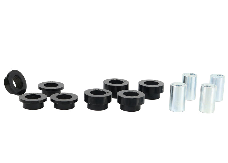 Whiteline 07+ Nissan Skylkine R35 GT-R AWD Front Camber Adj Kit-Upper C/Arm Bushes - KCA403