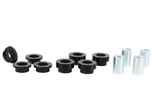Load image into Gallery viewer, Whiteline 07+ Nissan Skylkine R35 GT-R AWD Front Camber Adj Kit-Upper C/Arm Bushes - KCA403
