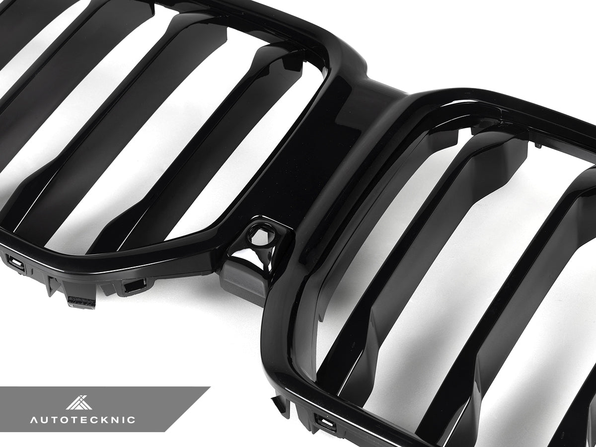 AutoTecknic Painted Glazing Black Front Grille - BMW G06 X6 LCI