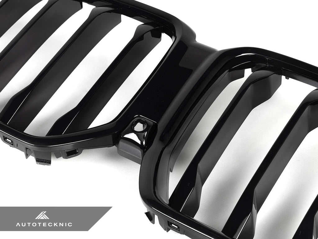 AutoTecknic Painted Glazing Black Front Grille - BMW G06 X6 LCI