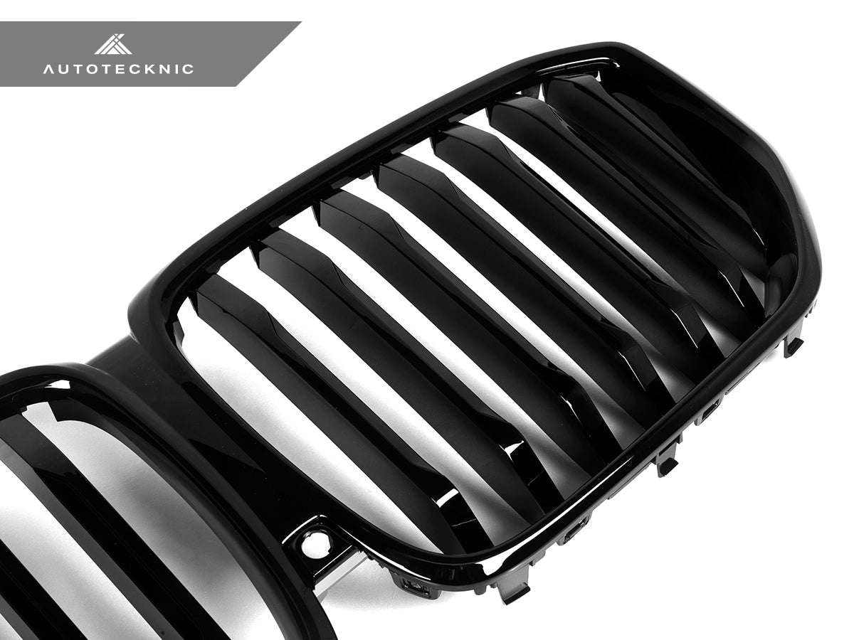 AutoTecknic Gloss Black Front Grille - BMW G05 X5 LCI