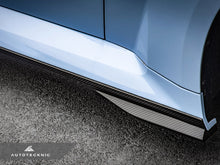 Load image into Gallery viewer, AutoTecknic Dry Carbon Fiber Side Skirt Extension Set - BMW G87 M2