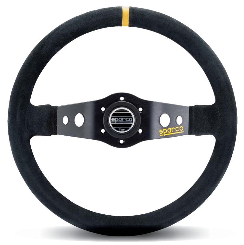 Sparco Steering Wheel 215 Suede Black - 015R215CSN
