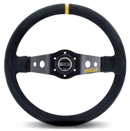 Sparco Steering Wheel 215 Suede Black - 015R215CSN