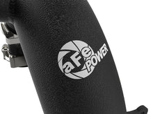Load image into Gallery viewer, aFe Power 21-22 Ford Bronco L4-2.3L (t) BladeRunner 3 IN Aluminum Hot Charge Pipe Black - 46-20578-B