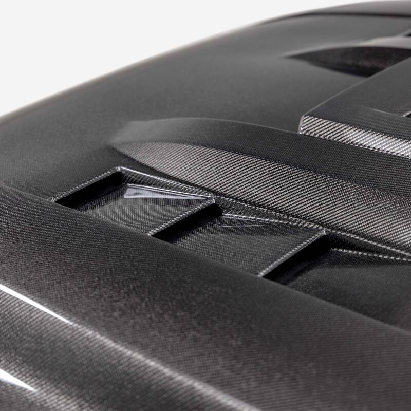Seibon 2024 Toyota Tacoma TS-Style Carbon Fiber Hood - HD24TYTA-TS